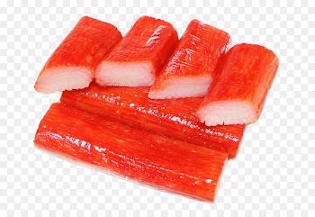 Sushi Crab Surimi Japanese Cuisine Seafood - Red crab shawl 