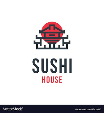 sushi house logo