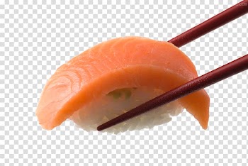 Sushi illustration, Sushi Sashimi Smoked salmon Japanese Cuisine Onigiri, Sushi transparent background PNG clipart