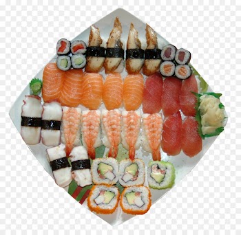 Sushi Japanese Cuisine Asian cuisine Philadelphia roll Seafood - Sushi PNG Pic 