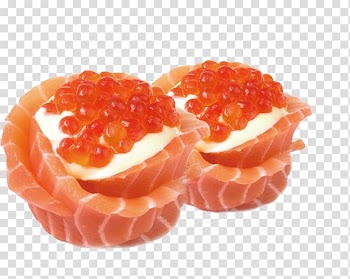 Sushi Japanese Cuisine Asian cuisine Russian cuisine, Flowers Meat Sushi transparent background PNG clipart