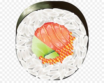 Sushi Japanese Cuisine Clip art - Sushi Peace PNG Clipart Image 