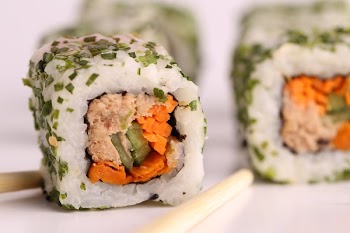 Sushi on Plate