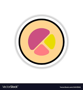 Sushi roll piece japanese food sushi roll with vector image