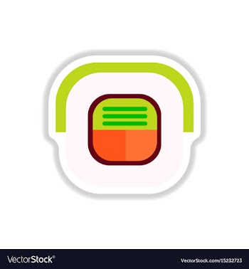 Sushi roll piece japanese food sushi roll with vector image