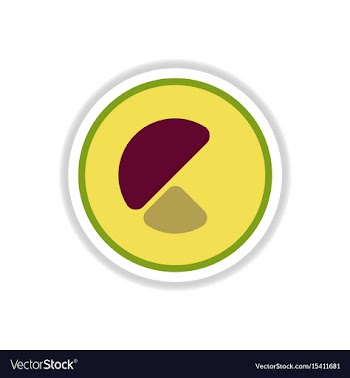Sushi roll piece japanese food sushi roll with vector image