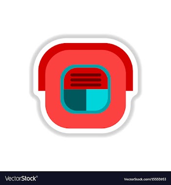 Sushi roll piece japanese food sushi roll with vector image