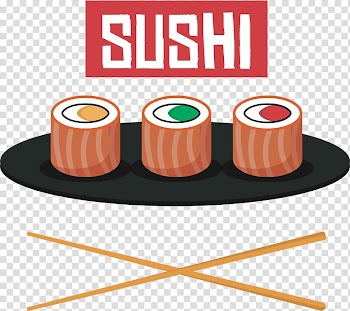Sushi Smoked salmon Japanese Cuisine , sushi transparent background PNG clipart