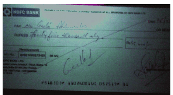 Suspected Document: No Chemical Watermarks visible under UV light ...