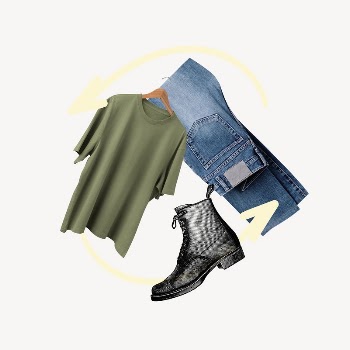 Sustainable fashion, recycling clothes remix | Free Photo - rawpixel
