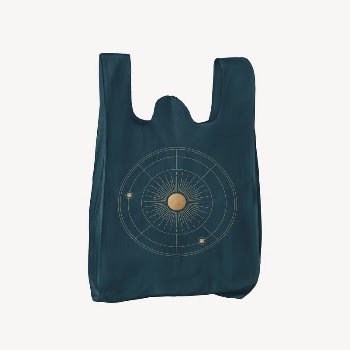 Sustainable shopping bag mockup, realistic | Free PSD Mockup - rawpixel