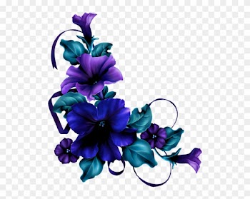 Фото, Автор Svetlera На Яндекс - Blue Violet Flower Border
