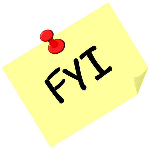 SVG 039039FYI039039 on a post it