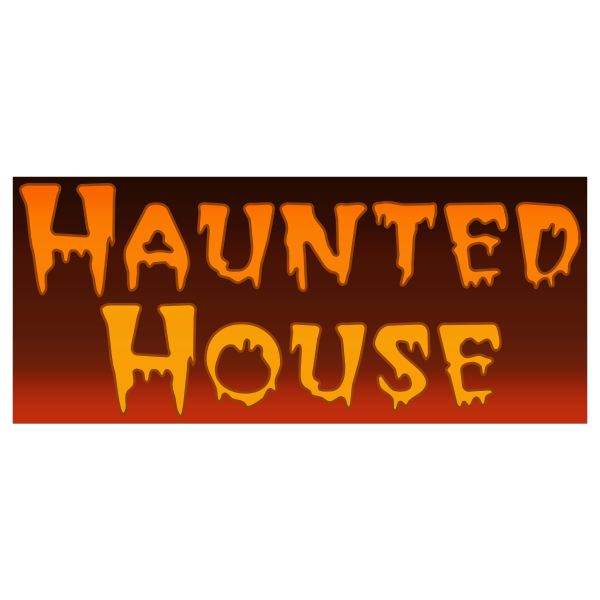 SVG 039039Haunted house039039 typography