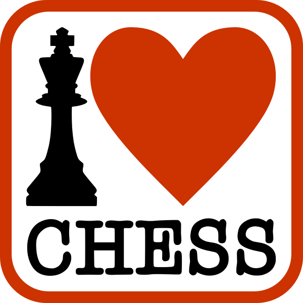 SVG 039039I Love Chess039039 typography