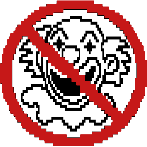SVG 039039No clowns039039 symbol