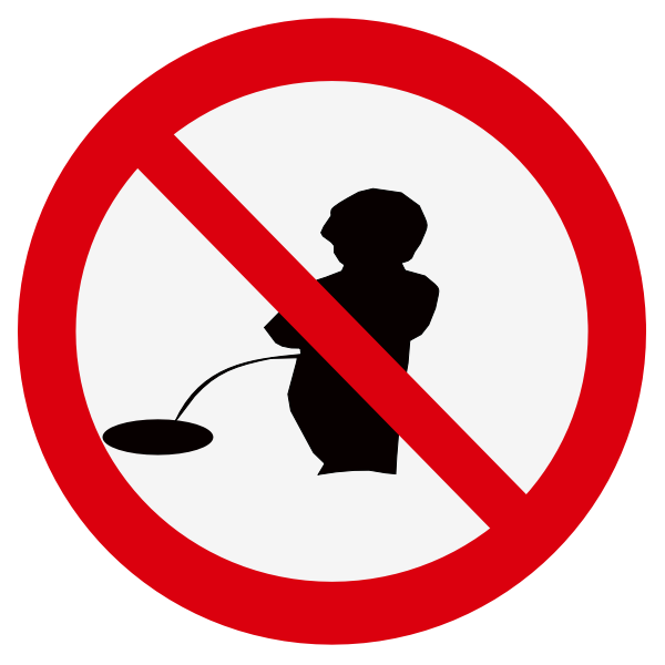SVG 039039No urination039039 symbol