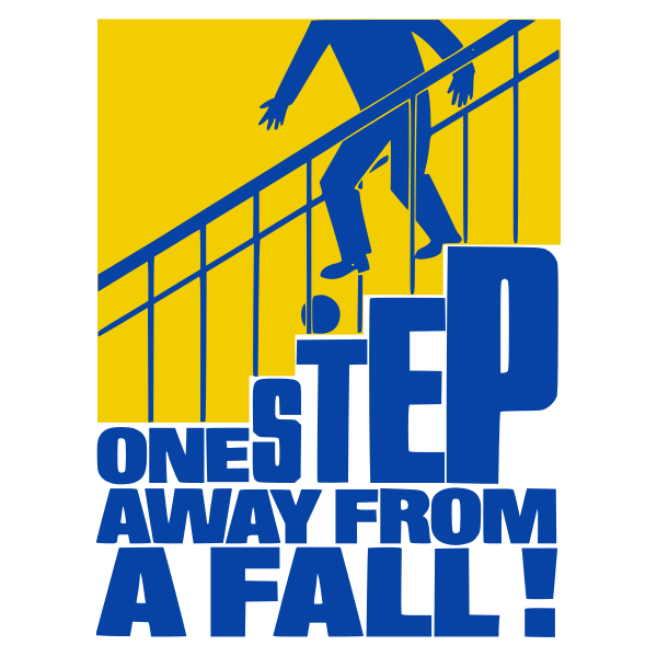 SVG 039039One Step from a Fall039039 poster