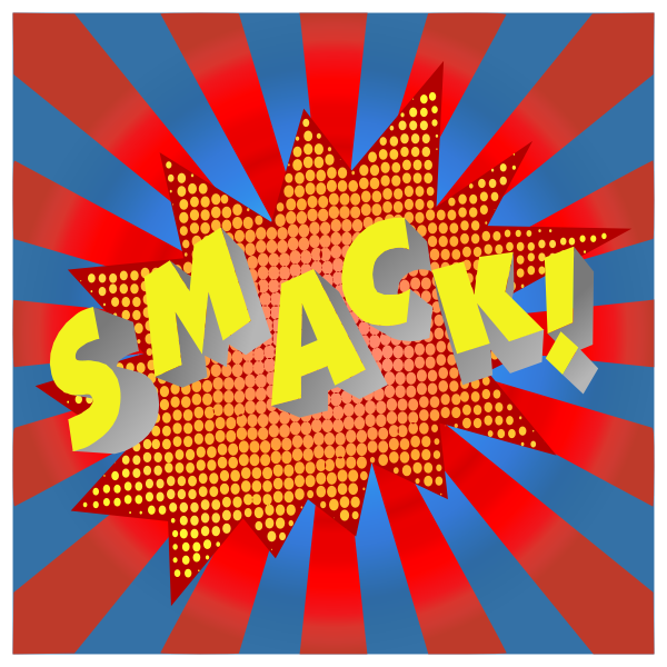 SVG 039039Smack039039 on poster