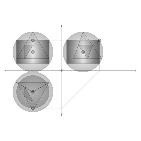 SVG 0410 from tetrahedron to geodesic dome frequncy 2n