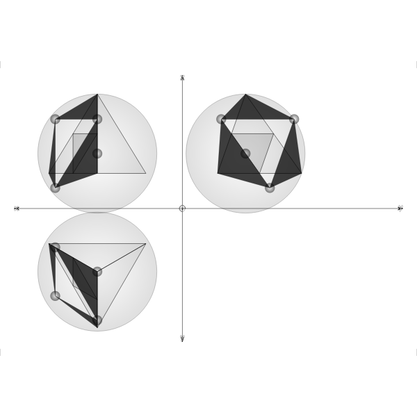 SVG 0710 from tetrahedron to geodesic dome frequncy 2n