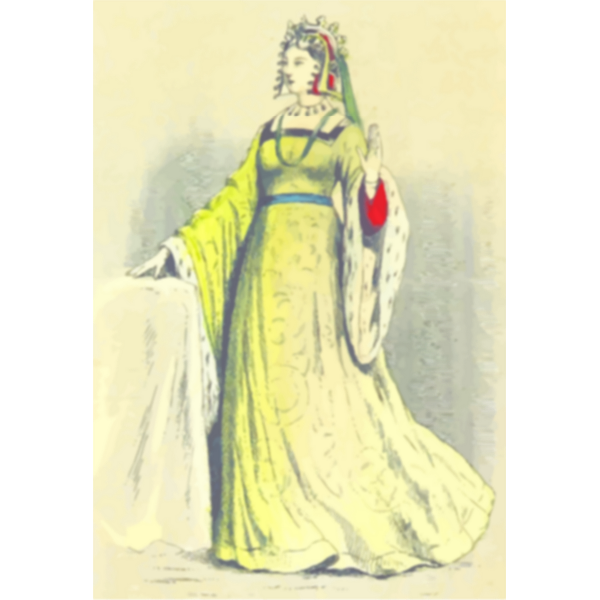 SVG 14th Century countess
