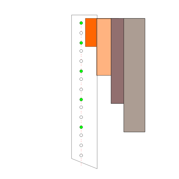 SVG 19 inch Data cabinet hole spacing