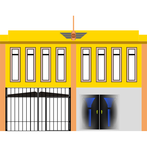 SVG 1937 Art Deco Shops