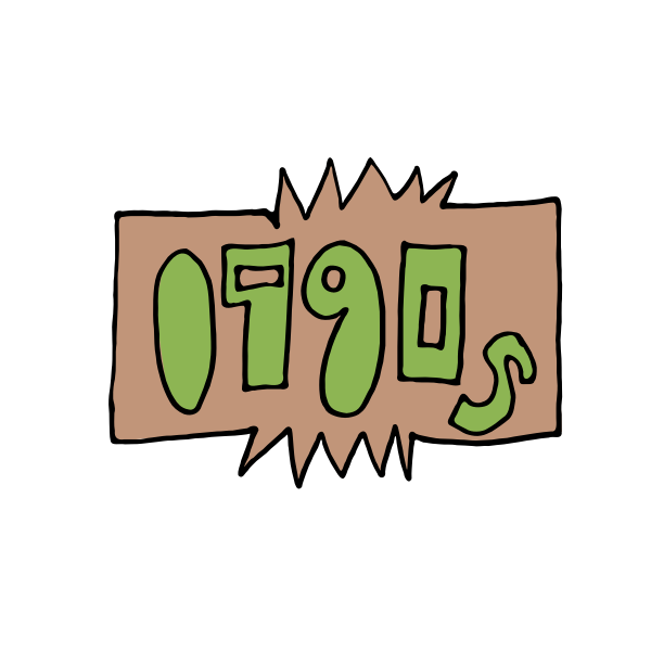 SVG 1990s Era Logo