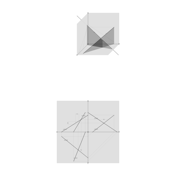 SVG 2 straight lines -- 2 Geraden