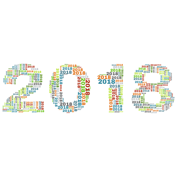SVG 2018 Fractal Alphabet Pattern