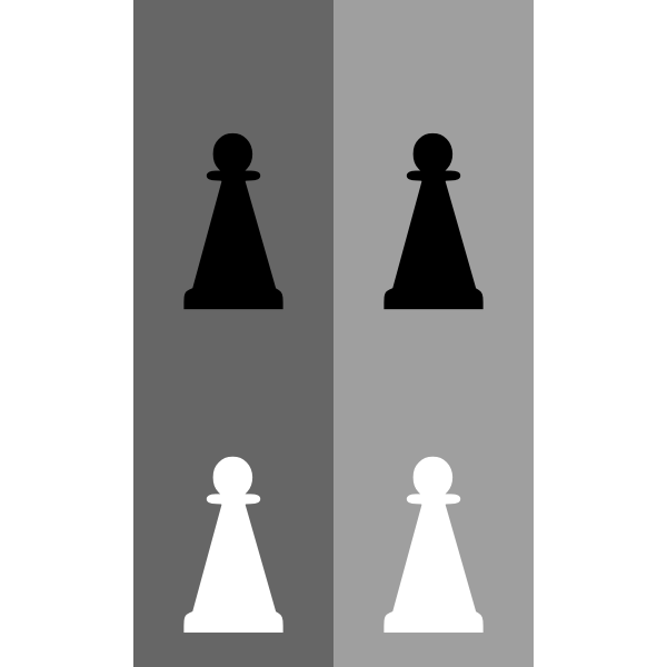 SVG 2D Chess set - Pawn