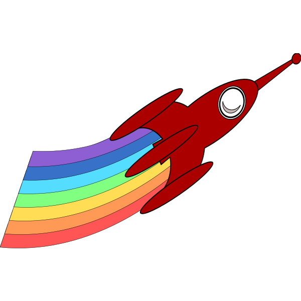 SVG 3 Booster Rocket