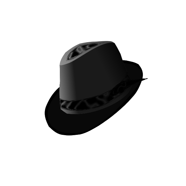 SVG 32 remixed black and grey hat