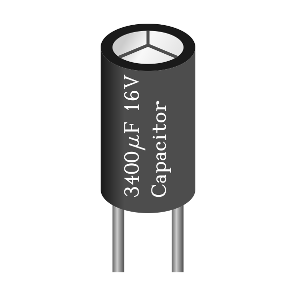 SVG 3400 uF capacitor