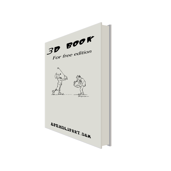 SVG 3D book