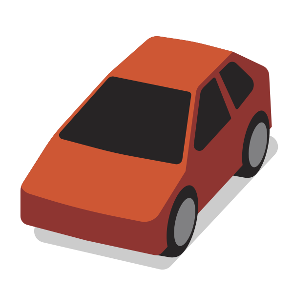 SVG 3D car image