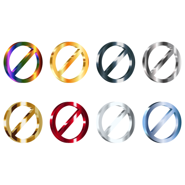 SVG 3D No Signs