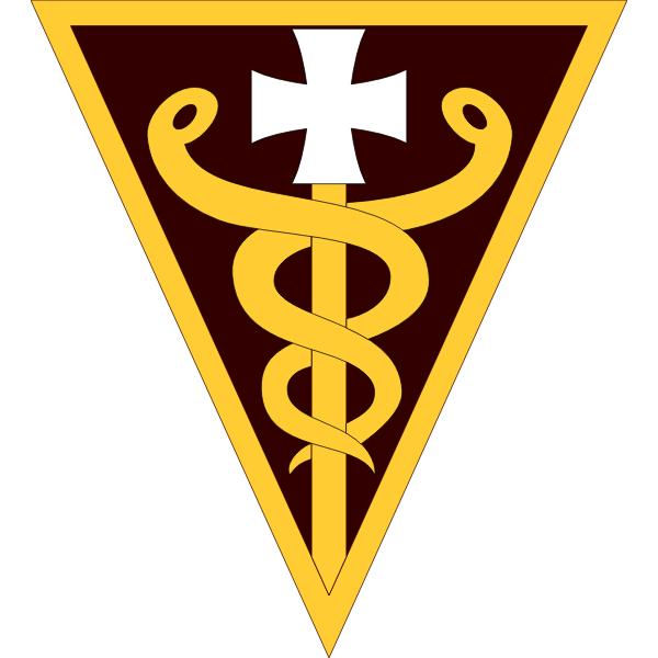 SVG 3rd Medical Command sign vector image