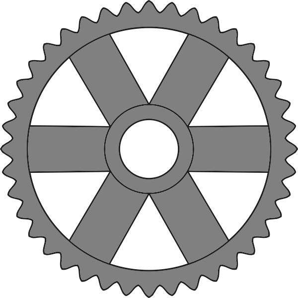 SVG 40-tooth gear