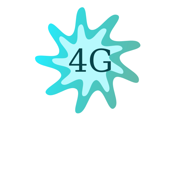 SVG 4G Button