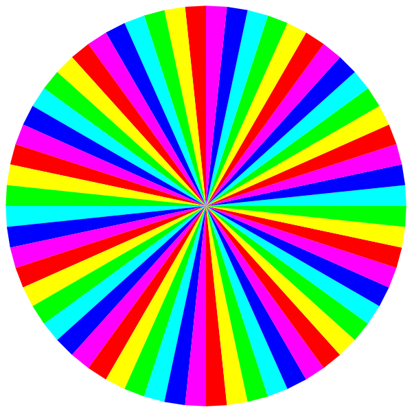 SVG 6 color 60gon