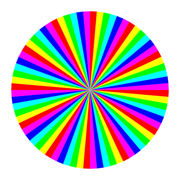 SVG 6 color 72gon