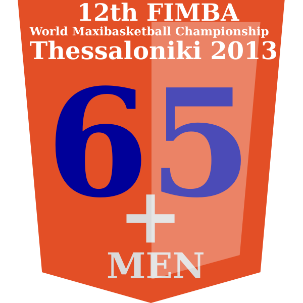 SVG 65 FIMBA championship logo idea vector graphics