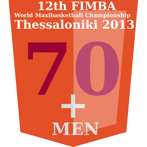 SVG 70 FIMBA championship logo idea vector clip art