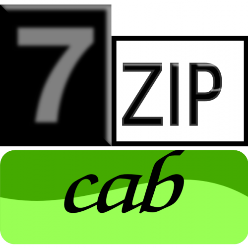 SVG 7zip Classic-cab