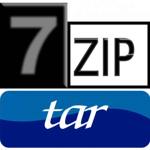 SVG 7zip Classic-tar
