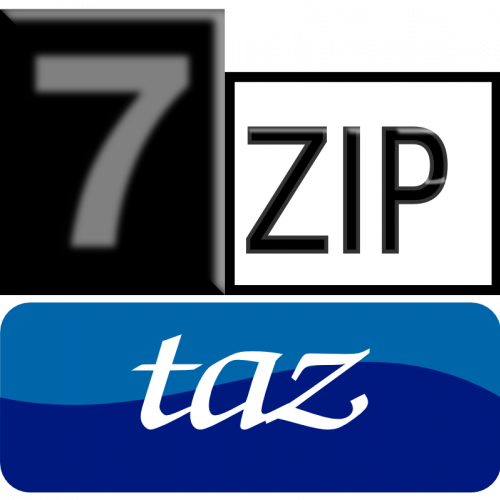 SVG 7zip Classic-taz