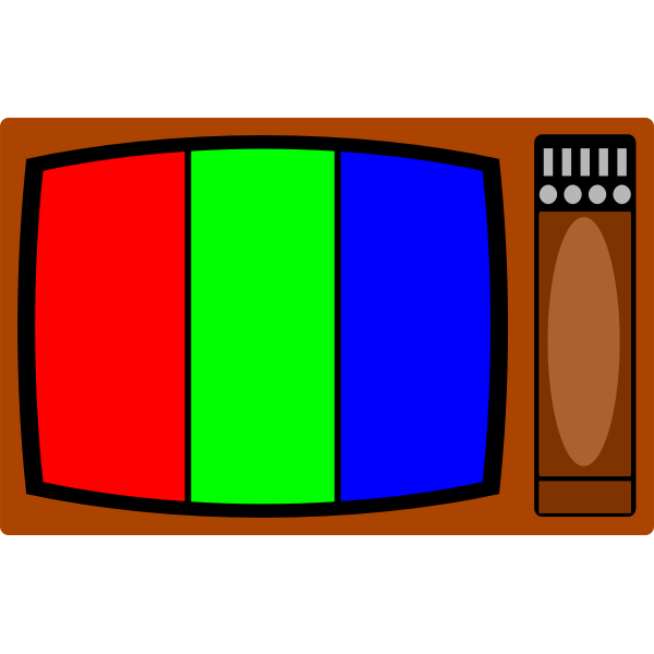 SVG 80s TV