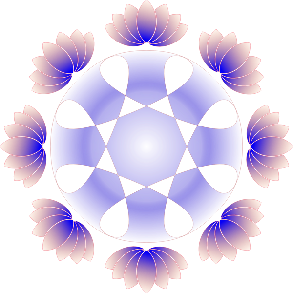 SVG 8x lotus